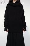 Marc le bihan four sewing sweater 2731 black